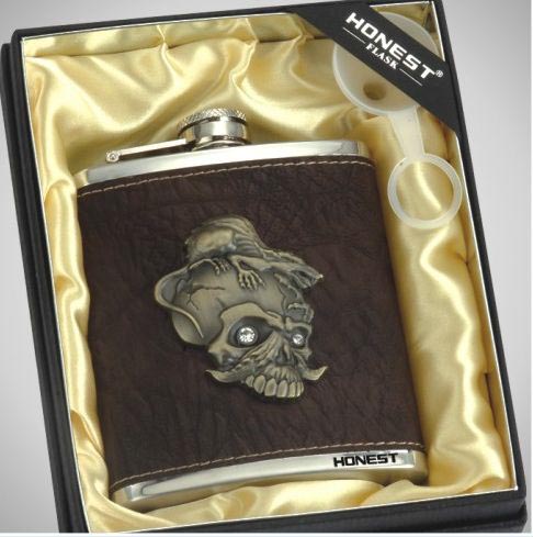 Фляжка "Diablo" 4oz в подар. упаковке