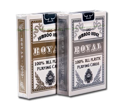 Карты 100% пластик ROYAL