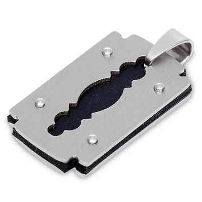 Кулон титановый "Бритва"