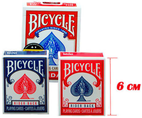 Карты Bicycle мини