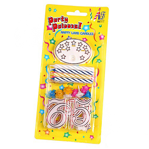 Набор свечей для торта "Happy Birthday"