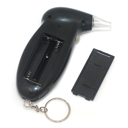 Алкотестер цифровой с мундштуками Pr-68