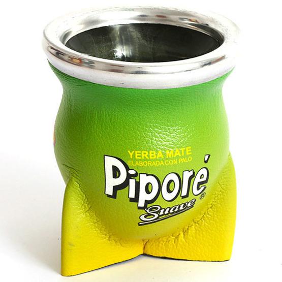 Калабас "Pipore" стекло, обтянутый эко кожей