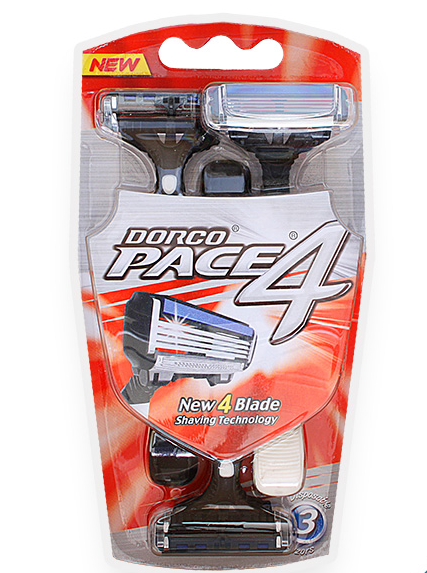 Одноразовый станок Dorco PACE4 (4 лезвия)