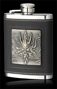 Фляжка "Diablo" 4oz в подар. упаковке