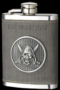 Фляжка "Pirate" 4oz в подар. упаковке