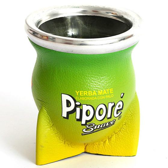 Калабас "Pipore" стекло, обтянутый эко кожей
