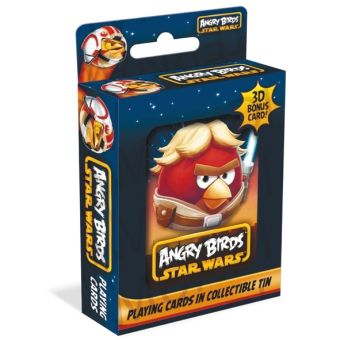 Карты Angry birds мет. коробочка