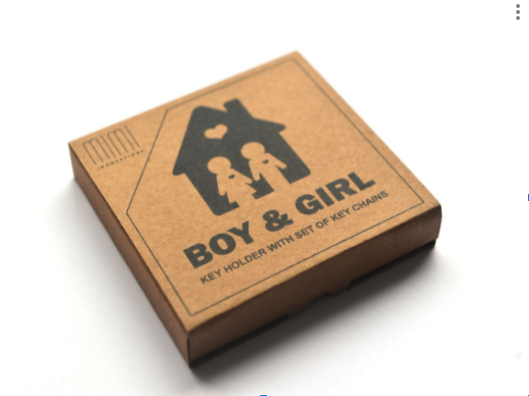 Ключница "Семья с сыном"