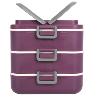 Термоконтейнер Lunch Box Bekker 3 х 0.75 л.
