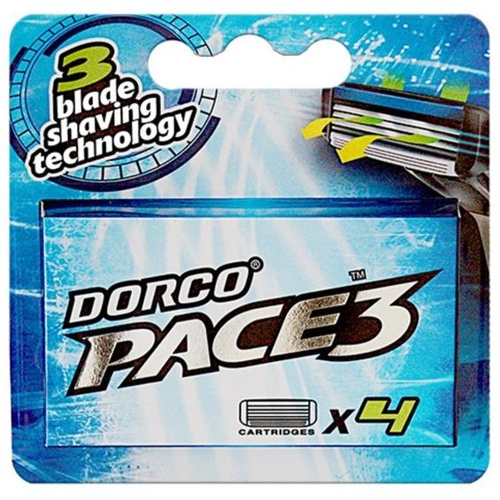 Сменные кассеты Dorco PACE3 (3 лезвия)