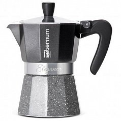 Кофеварка гейзер Bialetti ELEGANCE 6 пор черная