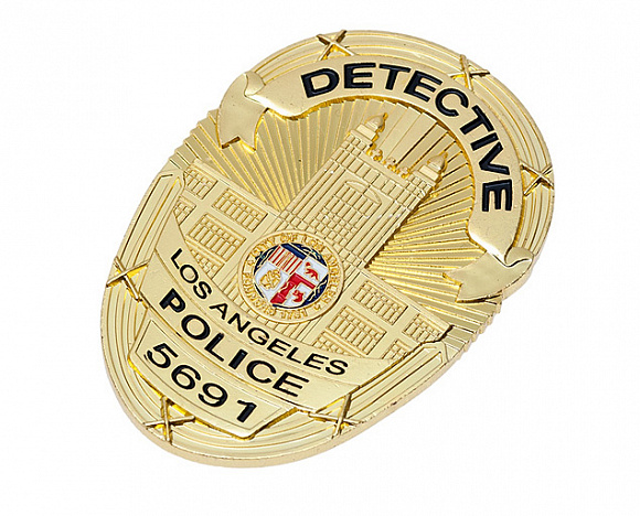 Жетон полицейского "Los Angeles Police"