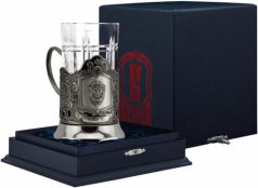 Подстаканник "ФСБ" + стакан