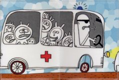 Обложка автодокументы "OY, shit"