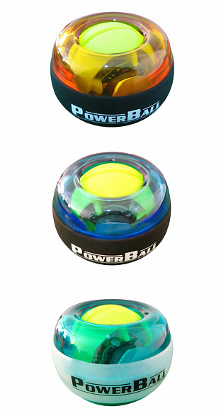 Кистевой тренажер PowerBall с LED подсветкой