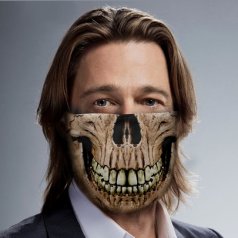 Маска многоразовая "Череп"