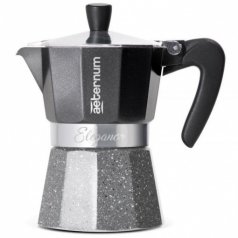 Кофеварка гейзер Bialetti ELEGANCE 3 пор черная