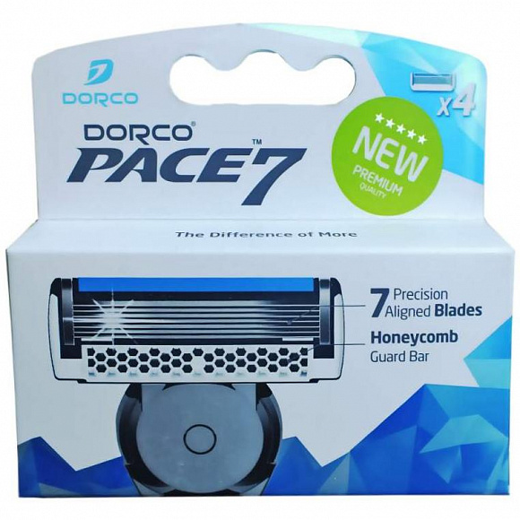 Сменные кассеты Dorco PACE7 (7 лезвий)