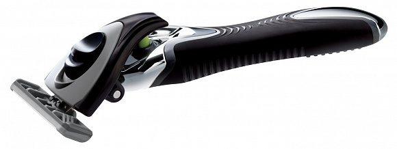 Бритвенный станок с тройным лезвием Feather F-System "Samurai Edge" (+1 кассета)