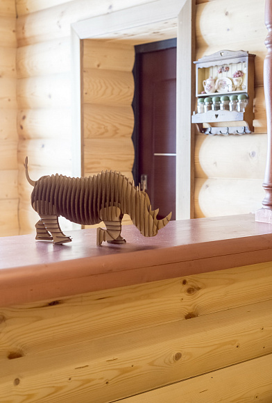 Макет носорога "Гомер" мал.