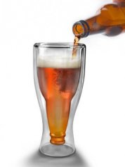 Термобокал для пива "Бутылка"
