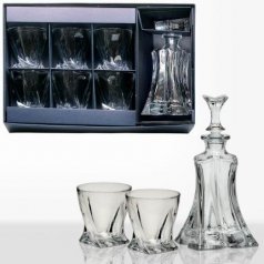 Подарочный набор для виски стопки+штоф 7 предметов