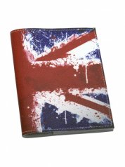 Обложка автодокументы кожа "Британский флаг"