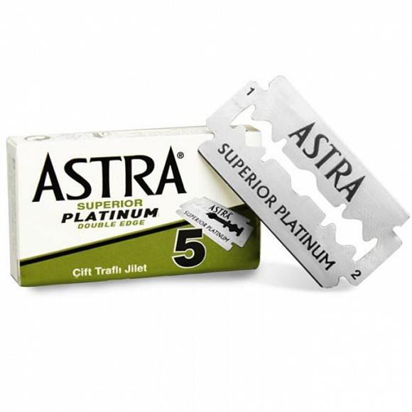 Сменные лезвия Astra Superior Platinum Green (5 шт)