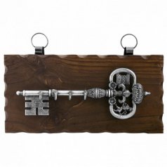Ключница настенная, хром