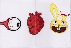 Обложка паспорт "Happy tree friends"