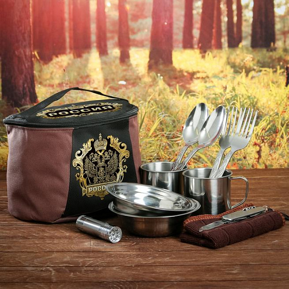 Набор туристический "Россия", 11 пред.