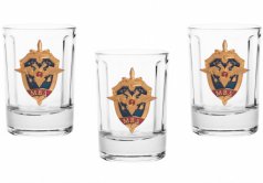 Набор со стопками "МВД" (3 шт.)