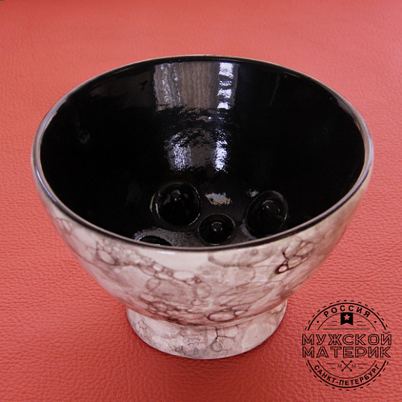 Чаша для бритья "Мистик", фарфор, двойной обжиг