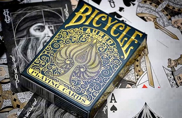 Карты Bicycle Premium Aureo
