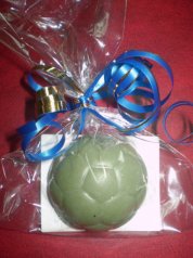 Мыло ручной работы "Антивампирское" с чесноком