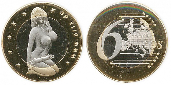 Хранитель карт "Sex euro" (six euro)