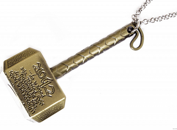 Кулон-амулет "Молот Тора" с цепочкой