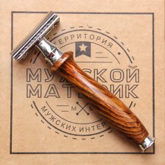 Т-образный станок "Мужской материк" дер. ручка