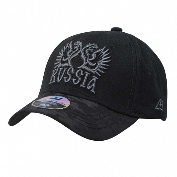Бейсболка Россия, черн., 55-58
