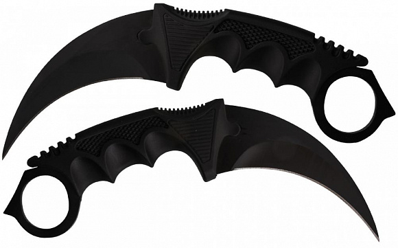 Нож Классический керамбит, фиксированный клинок