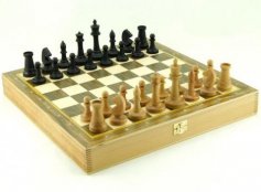 Шахматы турнирные бук, 37х37, квадратная доска