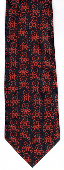 Галстук Skull