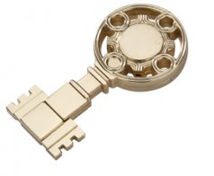 Флэш-карта  "Золотой ключ" на 4 Гб