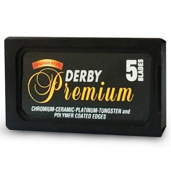 Сменные лезвия Derby Black Premium (5 шт)