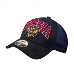 Бейсболка Россия, черн.-син., 55-58