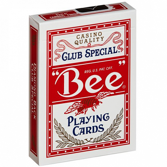 Карты "Bee" №77, казино Кристалл