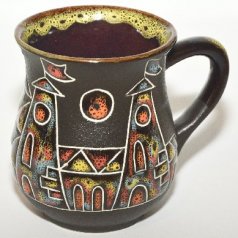 Кружка керамическая "Город"