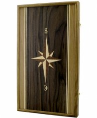 Нарды Маркетри 59х35 Евро&Доллар