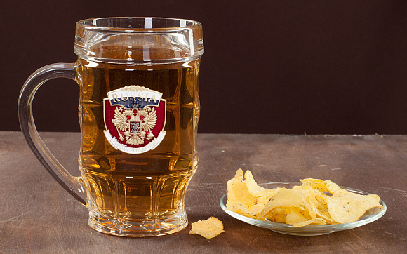 Кружка пивная "Russia"